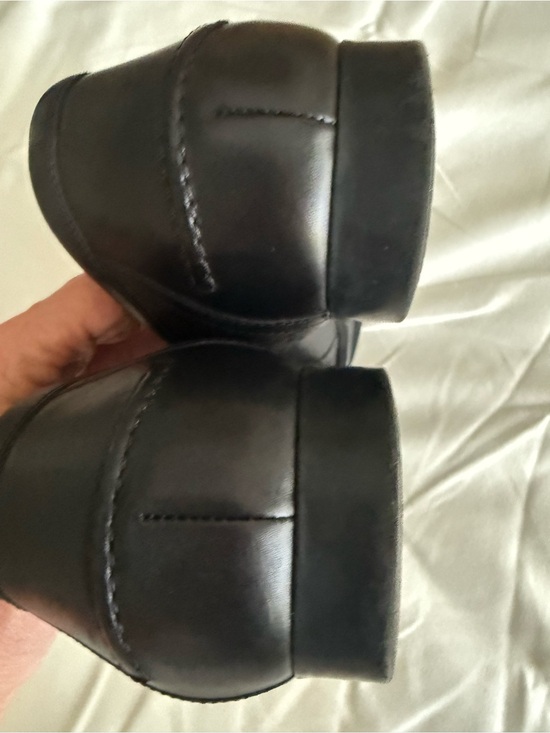 Gucci Black Leather Lux Diamante  Loafers main image 12